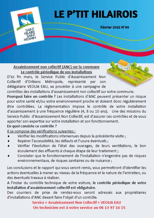 P'tit Hilairois février 2022