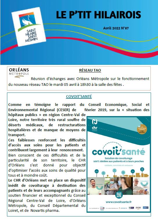 P'tit Hilairois avril 2022