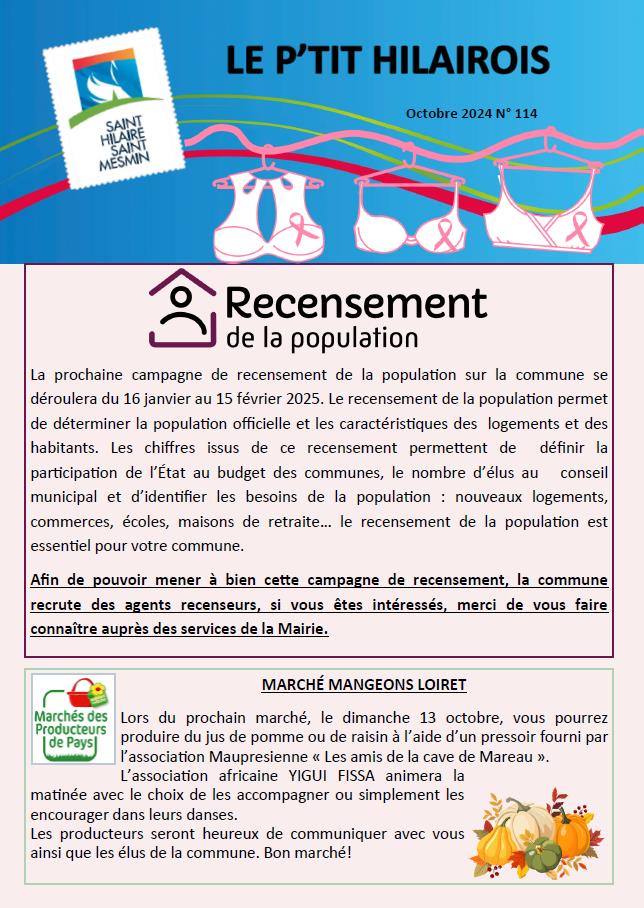 P'Tit Hilairois octobre 2024