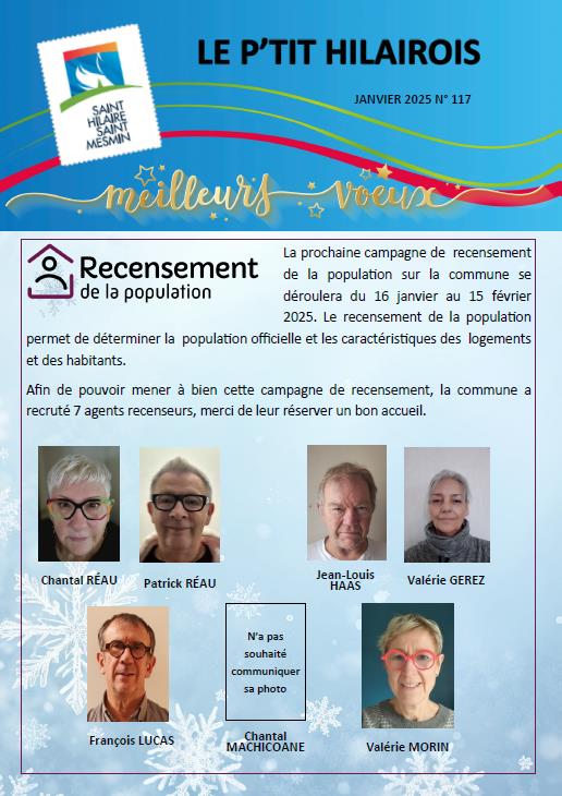 P'tit Hilairois janvier 2025